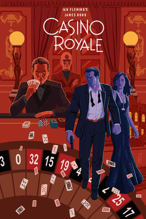 Casino Royale Book Cover. Personal project.