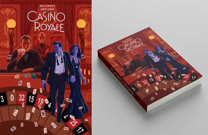 Casino Royale Book Cover Casino Royale Book Cover